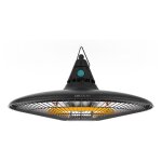 Cecotec readywarm 1500 ext�rieure noir 1500 w chauffage d'appoint �lectrique halog�ne