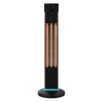 Cecotec readywarm 2000 ext�rieure noir 2000 w chauffage d'appoint �lectrique halog�ne