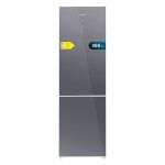 Cecotec rfrigrateur 256 l bolero coolmarket combi 356 glass grey d, classe d, economie d'energie, mode ...