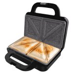 Cecotec rock'ntoast deep classic gaufrier et appareil � croque - monsieur 100 w noir