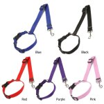 Ceinture de s�curit� ajustable pour chien, accessoire de s�curit� pour v�hicule, corde de traction, alliage ...