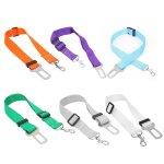 Ceinture de scurit pour voiture, harnais pour chien et chiot, clip en plomb