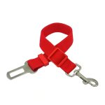 Ceinture de sige de voiture rglable pour animaux de compagnie, clip de plomb sfp, collier de traction ...