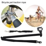Ceinture de traction elastique en nylon pour chien, laisse de vlo, attache pour animal de compagnie, ...