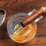 Cendrier cigare verre cristal habana cuba