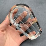 Cendrier cigare verre cristal habana cuba, modele: montecristo