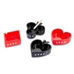 Cendrier forme jeu de carte carreau * mati�re : m�lamine * dimensions : 10 x 10 x 3 cm environ fonctions ...