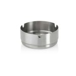 Cendrier, cendrier de table, cendrier de bar - acier au chrome - nickel, 8 cm