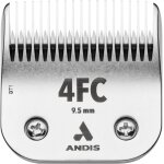 Ceramicedge lame de tondeuse pour animaux de compagnie en acier infus de carbone, taille 4fc, longueur ...