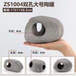 Cramique aquarium grotte pierre amnagement paysager dcoration ornements pot d'argile crevettes abri ...