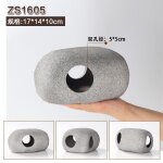 Cramique aquarium grotte pierre amnagement paysager dcoration ornements pot d'argile crevettes abri ...