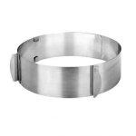 Cercle extensible - cook concept - argent - 15 a 30 cm