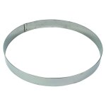 Cercle pâtisserie gobel cercle a mousse inox - epaisseur 10 / 10è Cercle pâtisserie gobel cercle a mousse inox - epaisseur 10 / 10è