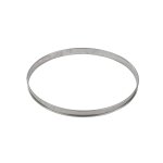 Cercle a tarte haut - inox - bords roulés - epaisseur 4 / 10ème - Ø260 mm h27 mm Cercle a tarte haut - inox - bords roulés - epaisseur 4 / 10ème - Ø260 mm h27 mm