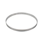 Cercle a tarte haut - inox - bords roulés - epaisseur 4 / 10ème - Ø280 mm h27 mm Cercle a tarte haut - inox - bords roulés - epaisseur 4 / 10ème - Ø280 mm h27 mm