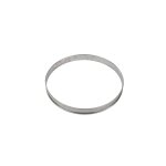 Cercle a tarte - inox - bord roul� - epaisseur 4 / 10�me - Ø200 mm h20 mm