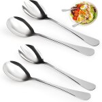 Cfrx - lot de 4 couverts a salade, 20cm cuillère a salade et fourchette a salade, serveurs a salade, ... Cfrx - lot de 4 couverts a salade, 20cm cuillère a salade et fourchette a salade, serveurs a salade, ...