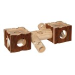 Ch�teau pour hamster avec tunnel nature 40 x 12 x 10 cm