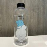 Chèque transparent - bouteille d'eau de dessin animé krasnobear, tasse d'eau hi avec ou sans paille, ... Chèque transparent - bouteille d'eau de dessin animé krasnobear, tasse d'eau hi avec ou sans paille, ...