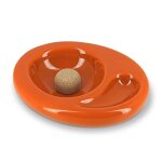 Chacom - cendrier 1 pipe c�ramique orange