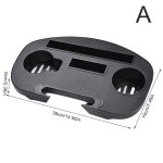 Chaise longue pliante de loisirs de plage, porte - bouteille, support de verre, plastique abs noir, chaise ...