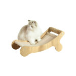 Chaise longue zolux bor�al beige pour chat jusqu'� 5 kg l58�d30�h25 cm