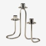 Chandelier � 3 bras en acier tyva acier inoxydable