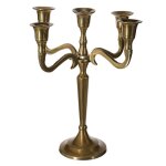 Chandelier 5 tetes metal 27cm or Chandelier 5 tetes metal 27cm or