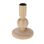 Chandelier bois de pin 12. 8cm naturel
