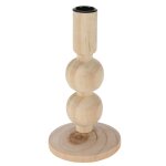 Chandelier bois de pin 17. 5cm naturel