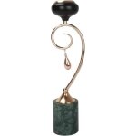 Chandelier vintage, chandelier dor� bougeoir noel, pour d�coration de table de no�l, f�te de mariage, ...