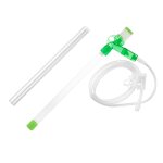 Changeur d'eau pour aquarium, nettoyeur de gravier, lave sable avec tuyau souple de 6 pieds, pince de ...