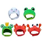 Chapeau amusant pour chat, crabe, grenouille, dguisement pour animaux de compagnie, couvre - chef chaud ...