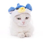 Chapeau pour animaux de compagnie, coupe - vent chaud, mignon, dguisement amusant, accessoires de coiffure ...