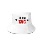 Chapeau bob polyester blanc equipe marie evg