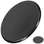 Chapeau bruleur rapide noir diam. 100mm (294612 - 35583) plaque de cuisson (c00052931 ariston hotpoint ...