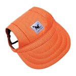 Chapeau pour chien, casquette pare - soleil avec trou pour les oreilles, casquette de baseball d'�t� ...