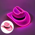 Chapeau de cowboy lumineux led pour animaux de compagnie, mini casquette pour chien, chapeau de chat, ...