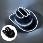 Chapeau de cowboy lumineux led pour animaux de compagnie, mini casquette pour chien, chapeau de chat, ...