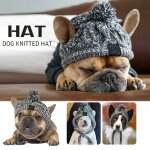 Chapeau en fourrure pour chien garde au chaud, coupe - vent, bouledogue, husky, couvre - chef pour animaux ...