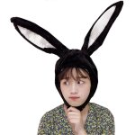 Chapeau lapin oreilles d�guisement - cadeau f�te amusant - d�coration - lapin noir