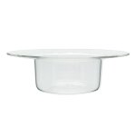 Chapeau de paille transparent, bol en verre, bol a dessert, tasse a yaourt, assiette de fruits frais, ...