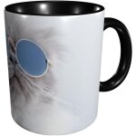 Chat drole avec des lunettes tasses a cafe en ceramique 11oz nouveaute tasse a the cadeaux pour le bureau ...