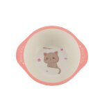 Chat - rosiky vaisselle en fibre de bambou pour enfants, bol'apprentissage pour bb, dessin anim, anti ...