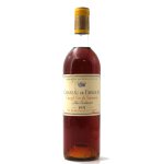 Ch�teau de fargues 1971 - 75cl aoc sauternes