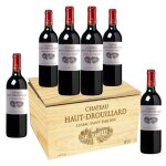 Château haut - drouillard 2016 lussac saint - emilion - vin rouge de bordeaux + caisse bois Château haut - drouillard 2016 lussac saint - emilion - vin rouge de bordeaux + caisse bois