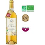 Chteau les moulinieres 2020 monbazillac - vin blanc du sud ouest - bio