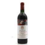 Ch�teau mouton rothschild 1985 aoc pauillac