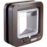 Chati�re par d�tection de puce electronique marron chat - sureflap