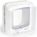 Chatière dualscan blanc chat - sureflap Chatière dualscan blanc chat - sureflap